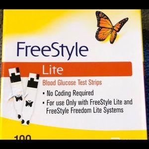 Freestyle lite test strips